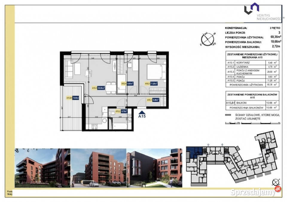 Mieszkanie sprzedam Katowice Złota 6036m2 3 sprzedam