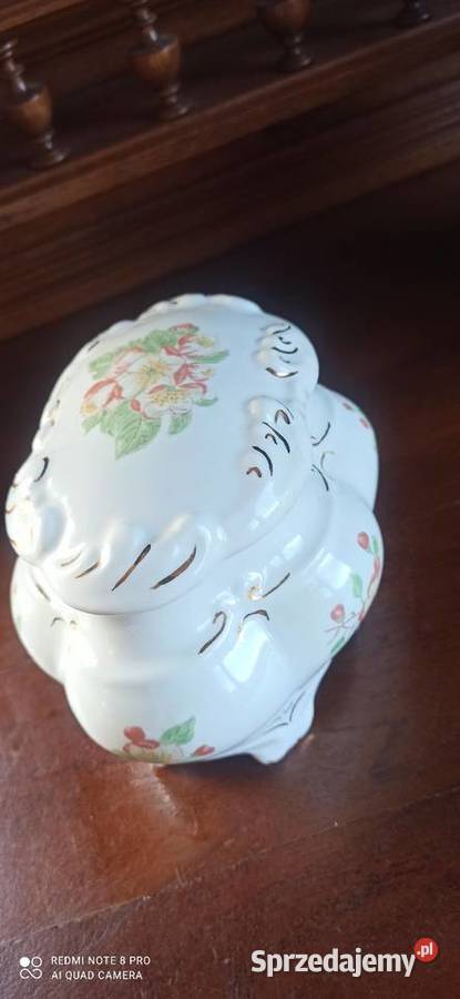 Puzderko Puzdro szkatułka z pokrywką
Sygnowane Gdańsk