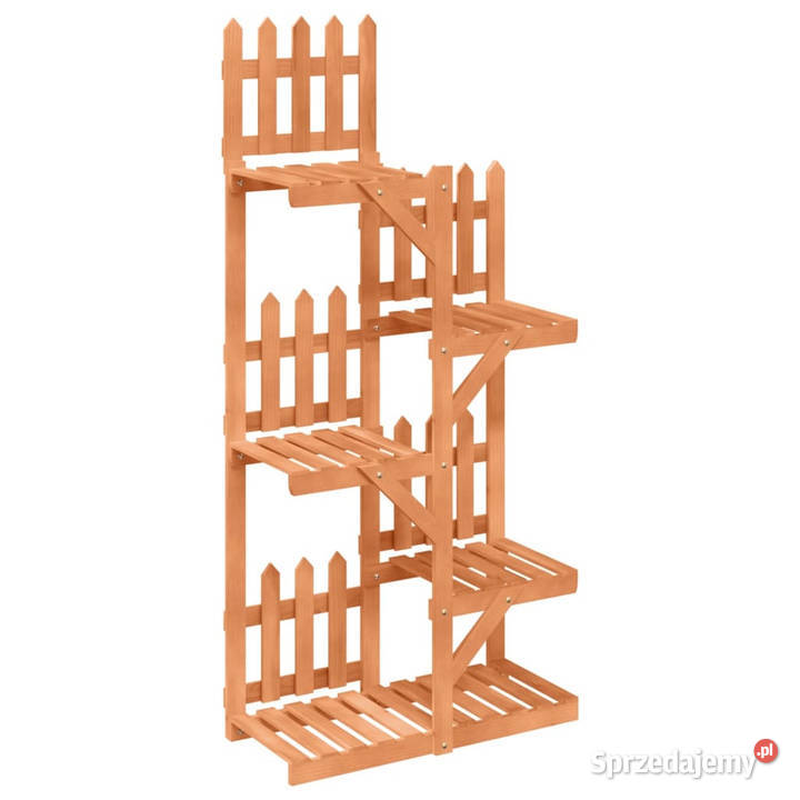Kwietnik 60x25x130 lite drewno jodłowe WM362874 Warszawa