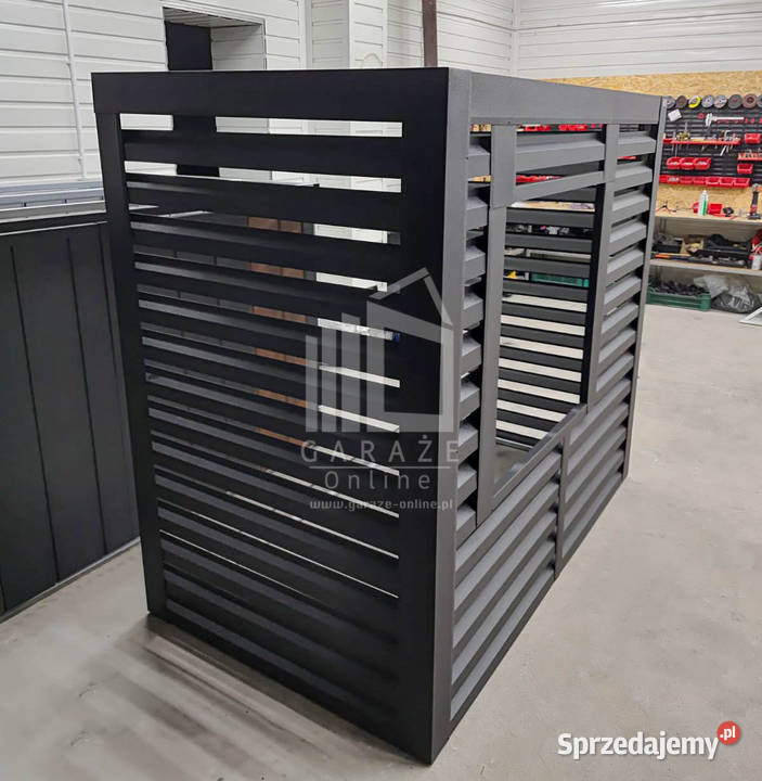 Osłona Pompy Ciepła 120x60x150 Antracyt Zabudowa Łańcut