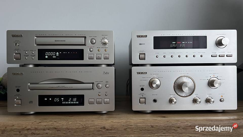 Wieża Teac Wzmacniacz H500I Tuner TH500 CD Tarnów