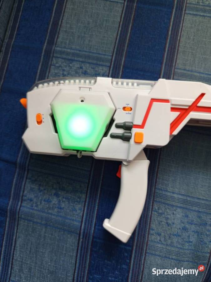 Karabin laserowy L A N S E R X składany biały Warszawa