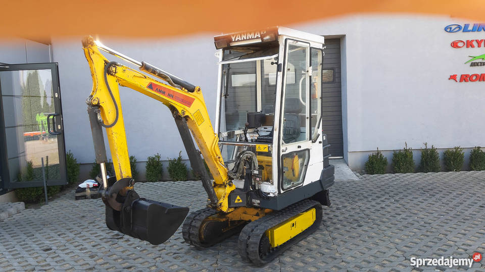Minikoparka Yanmar B17 Mini Koparka Kubota Kutno