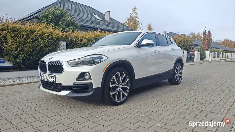 BMW X2 2018 20 benzyna 231 koni automat pierwszy Łódź