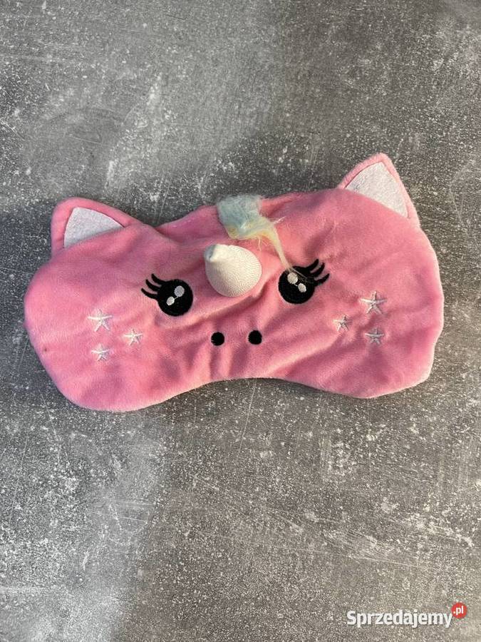 Maska na oczy do spania jednorożec unicorn Jasło
