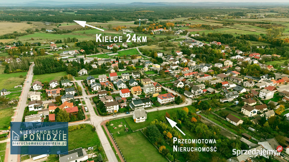 Działka budowlana 873 m2 Pierzchnica