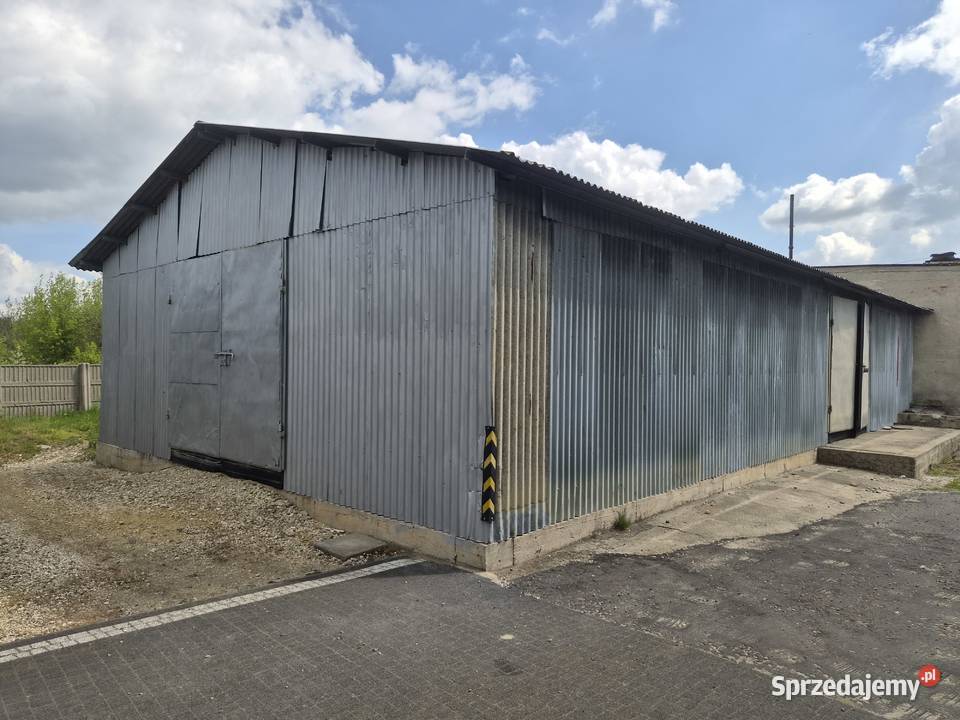 wiata hala stalowa 18x9m Pajęczno łódzkie łódzkie sprzedam