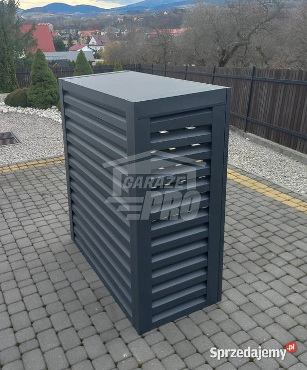 Osłona pompy ciepła 110x50x150 antracyt GP329 Piła