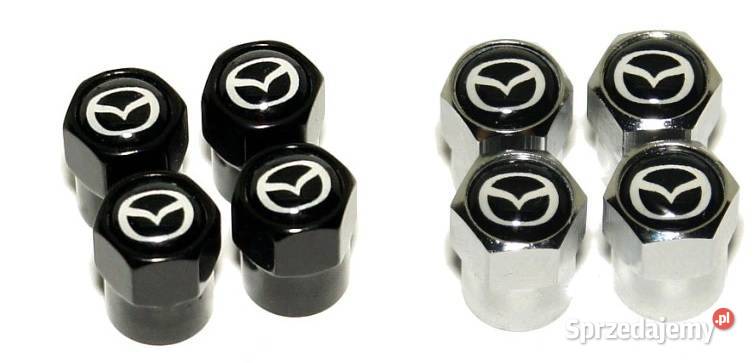 NOWE wentyle do kół logo MAZDA kapturki srebrne Zamość