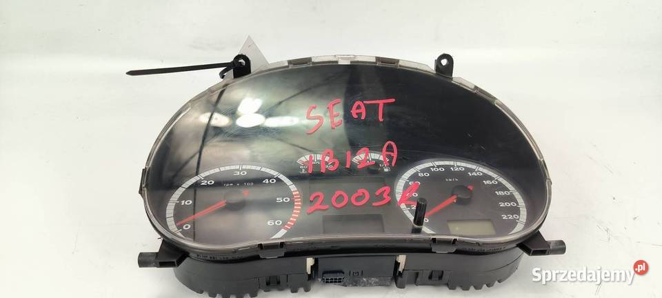 LICZNIK ZEGAR SEAT IBIZA W06K0920801F kujawsko-pomorskie Lipno