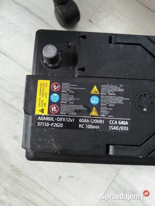 Oryginalny akumulator Kia Sorento IV 37110F2620 Bytom