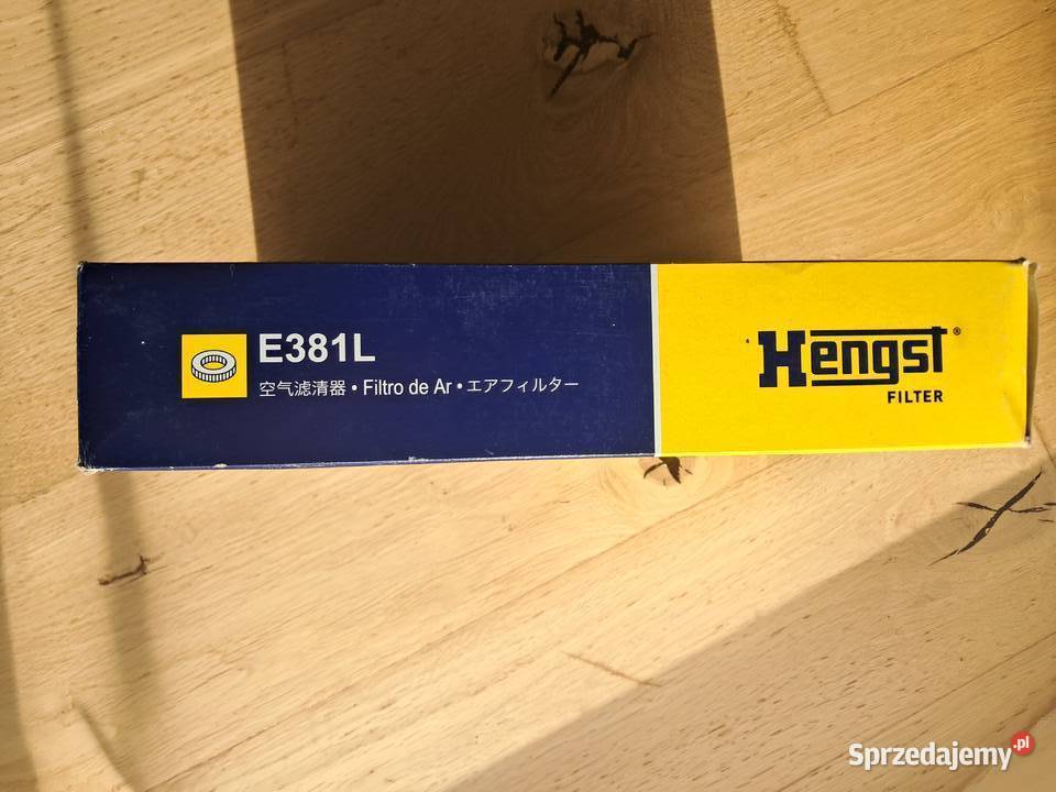 Filtr powietrza Hengst E381L Nowy