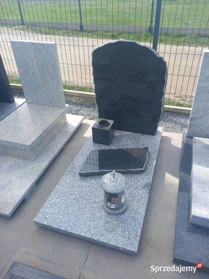 Nagrobek urnowy skałkowy 120 x 60 Impala dolnośląskie Strzegom