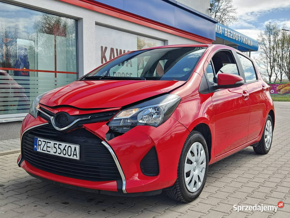 Toyota Yaris III 20112019 czerwony Karczew sprzedam