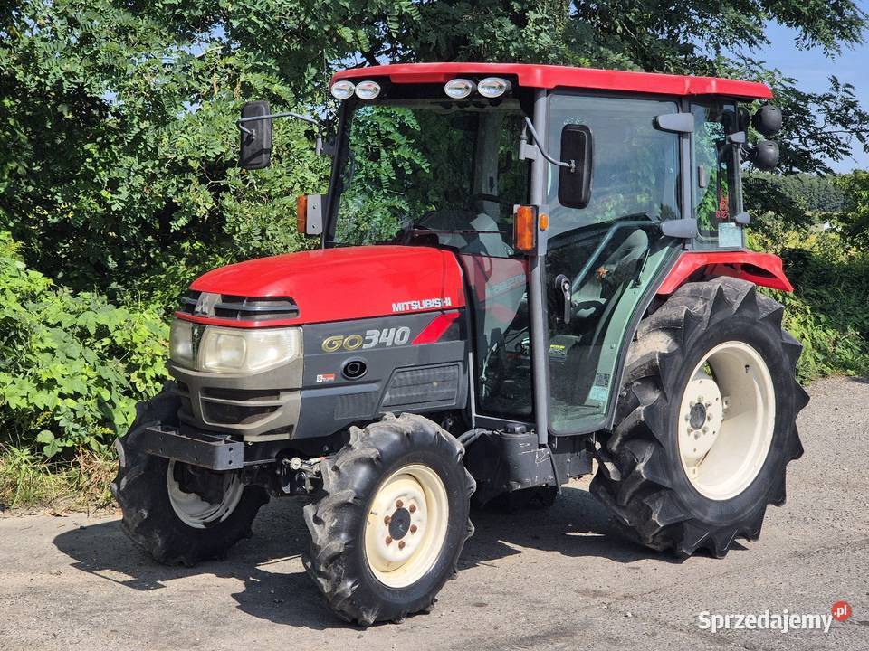 Traktorek MITSUBISHI GO340D Wspomaganie Rewers mechaniczny Małuszyn