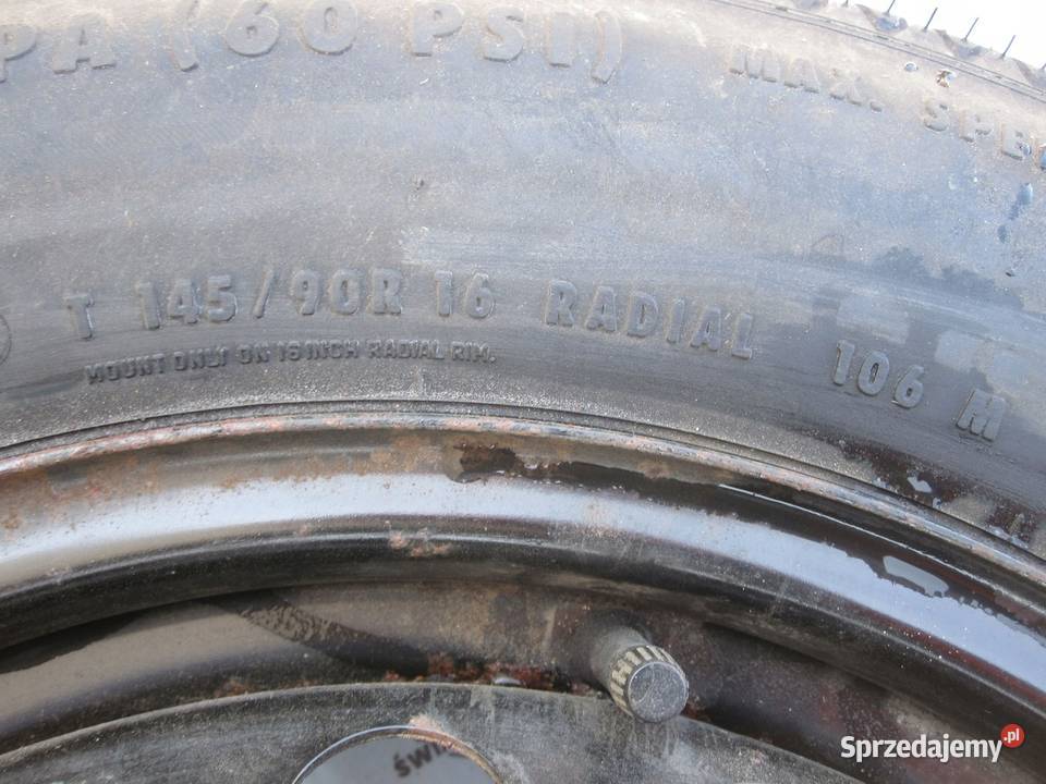 NISSAN QASHQAI J10 koło dojazdowe 1459016 106M świętokrzyskie