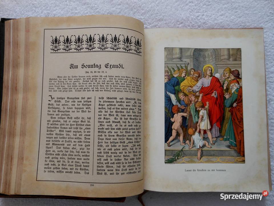 Trzecie wydanie Biblii Marcina Lutra Antykwariat Bartoszyce