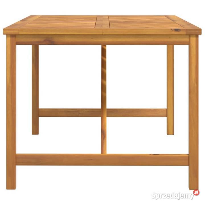 vidaXL Stół ogrodowy 150x90x74 lite drewno mazowieckie Warszawa