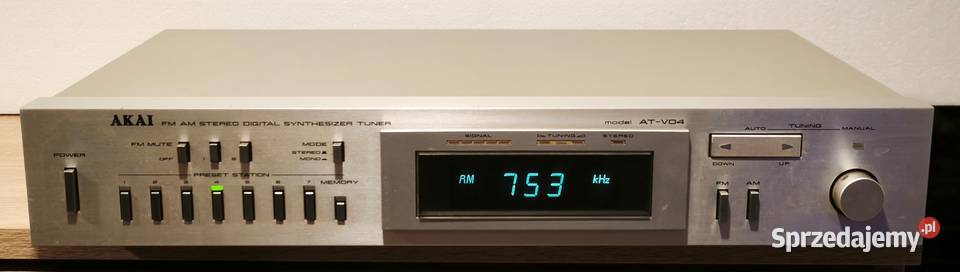 Akai ATV04 Tuner vintage 1980 Sprawdzony sprawny Piotrków Trybunalski sprzedam
