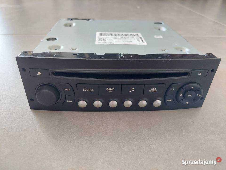 RADIO PEUGEOT 207 307 3008 5008 PARTNER CITROEN Międzychód sprzedam
