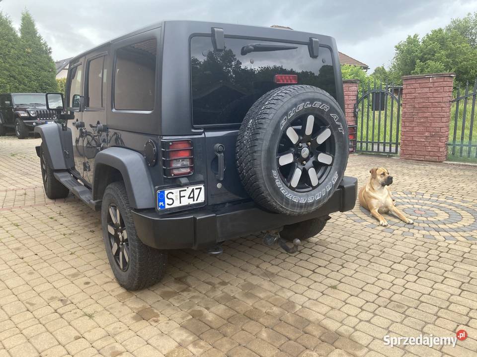 Jeep Wrangler Ultimited 36 benzyna LPG 285 2017r 3600cm3 śląskie