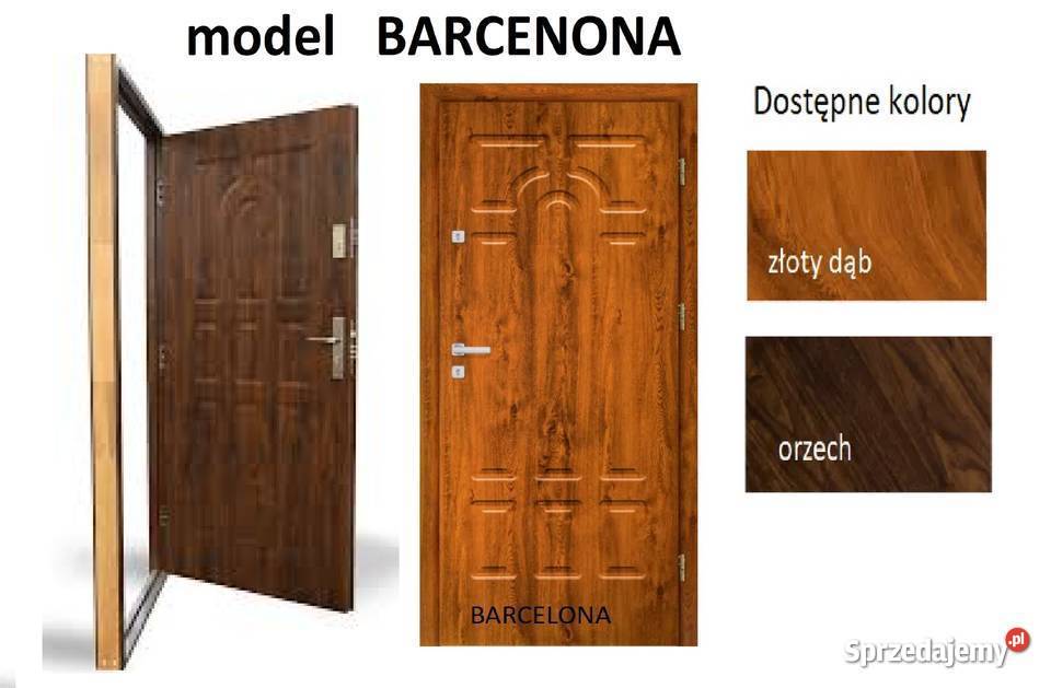 Drzwi wejściowe ZEWNĘTRZNE drewniane i metalowe Jaworzno