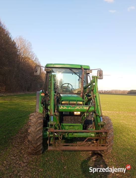 John Deere 6110SE z ładowaczem czołowym Jastrowie