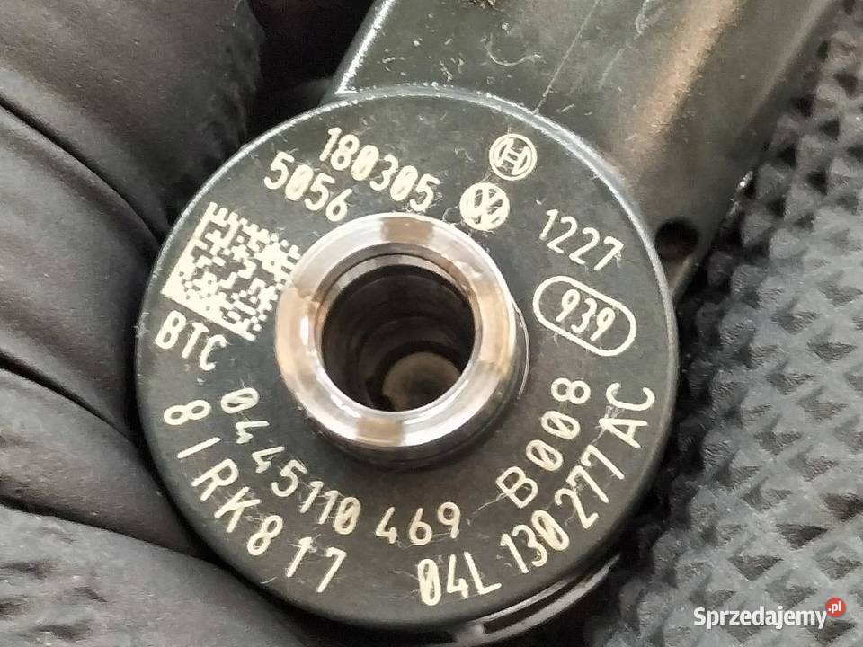 WTRYSKIWACZ 0445110469 04L130277AC 20 TDI Skoda Wtryskiwacze sprzedam