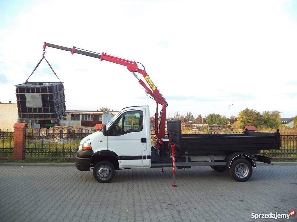 Renault Mascott HDS Dzwig Zuraw Kiper Wywrot mazowieckie Gostynin