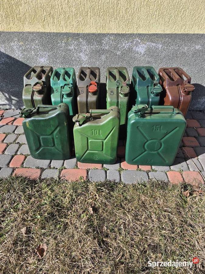 Kanister metalowy 20l Białystok