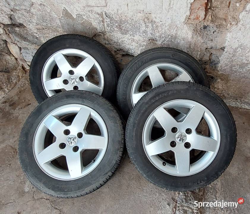 Alufelgi 15 4x108 et23 Peugeot 206 207 208 wielkopolskie