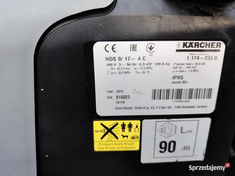 Myjka Karcher HDS 917 CX 895 995 8 18 10 20 1295 Dom i Ogród Odolanów