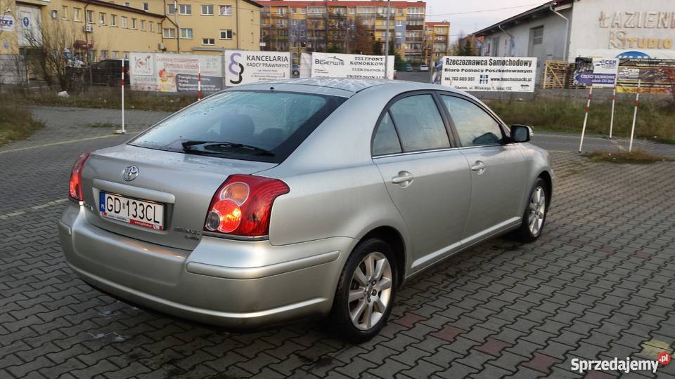 Toyota Avensis II 2007 Liftback 20 D4D Sol Toyota Gdańsk
