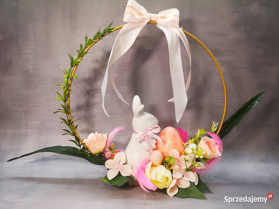 Stroik wielkanocny na kole Kielce