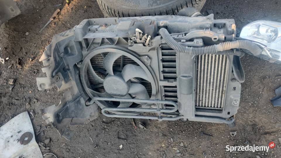 Pas przedni chłodnice wentylator Citroen c5 III wielkopolskie Książ Wielkopolski sprzedam