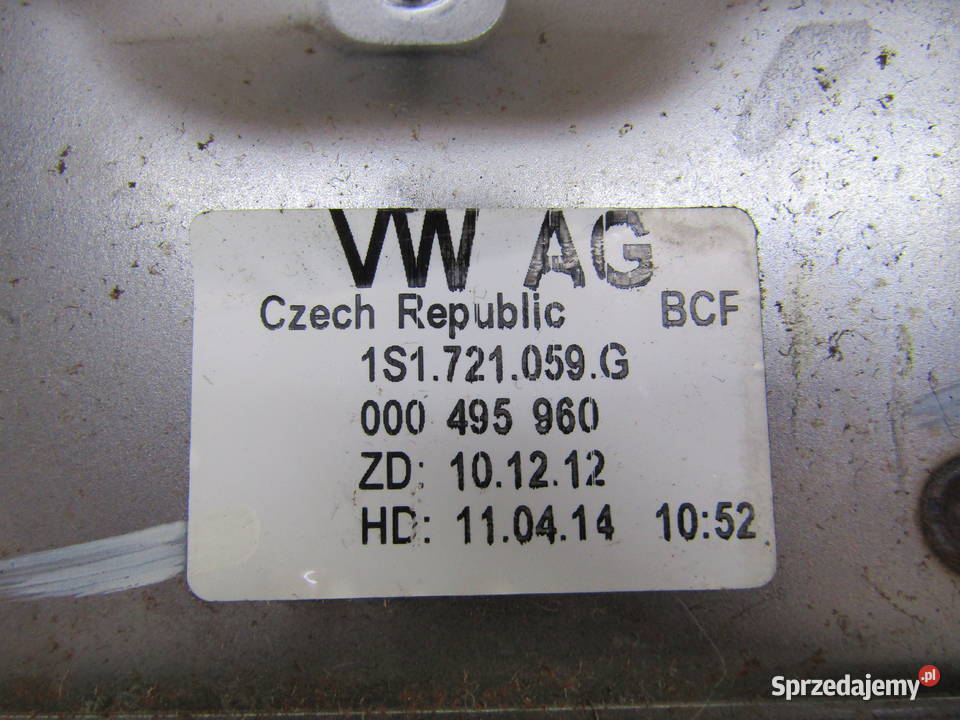 PEDAŁ SPRZĘGŁAPOMPA SPRZĘGŁA VW UP 1S1721059G Mysłaków sprzedam