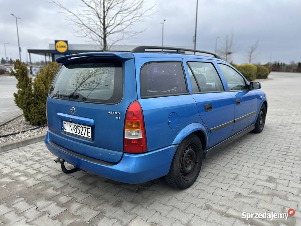 Opel Astra Kombi Hak 16 benzyna 8 zaworowa 200000km Inowrocław
