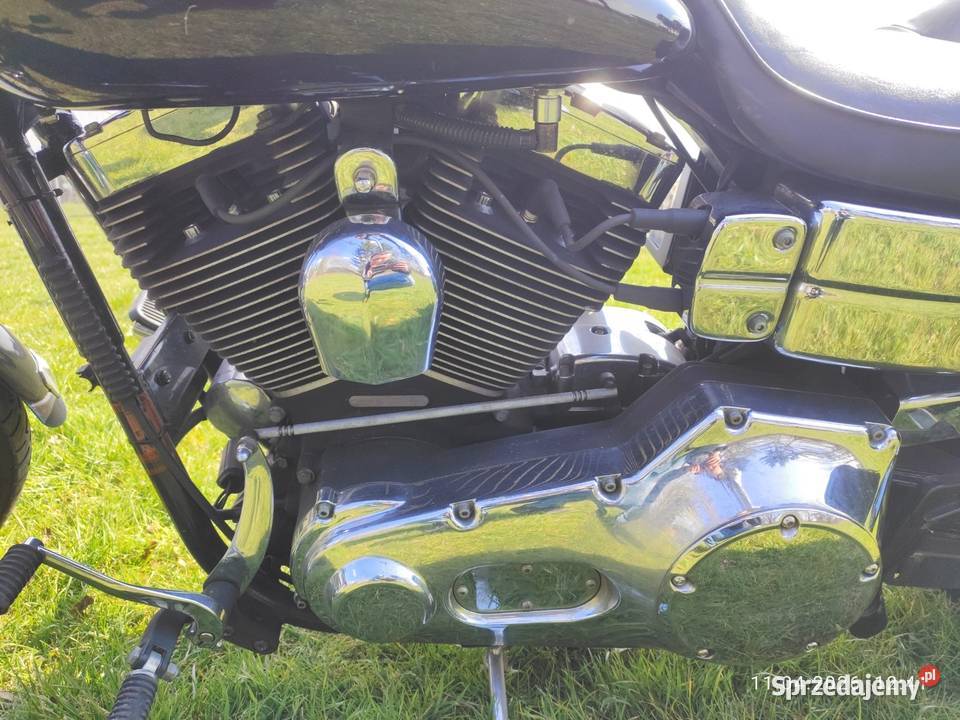Harley davidson dyna wtrysk garażowany Harley-Davidson Bojanowo