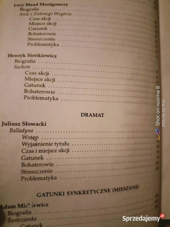 Język polski unikat okazy analizy literatury Warszawa sprzedam