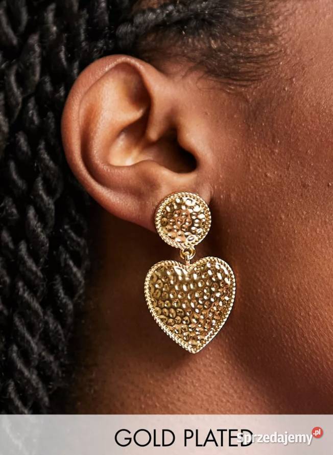 ASOS Ekskluzywne Kolczyki z Londynu serca NOWE Kraków sprzedam