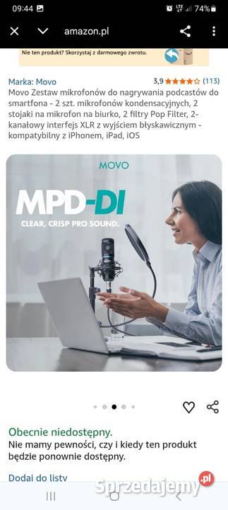 Zestaw do robienia podcastów śląskie Gliwice