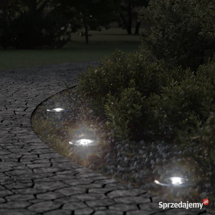 Lampy najazdowe okrągłe czarne 105x105 aluminium Warszawa
