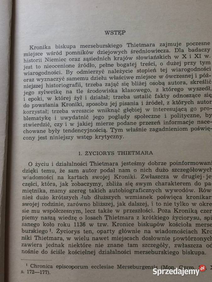 3135 KronikaThietmara Antykwariat