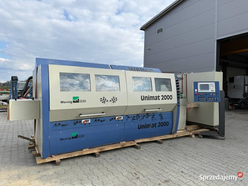Strugarka czterostronna Weinig Unimat 2000 Juszczyn