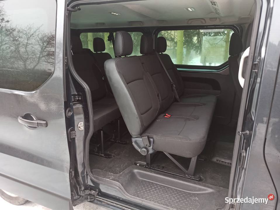 Trafic III siedzenie tył ławka drugi rząd trzeci