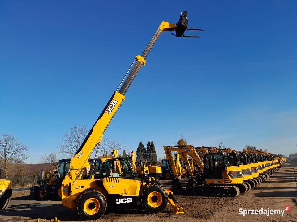 ŁADOWARKA TELESKOPOWA JCB 540140 2020R CAT Rok produkcji 2020 wielkopolskie Krotoszyn