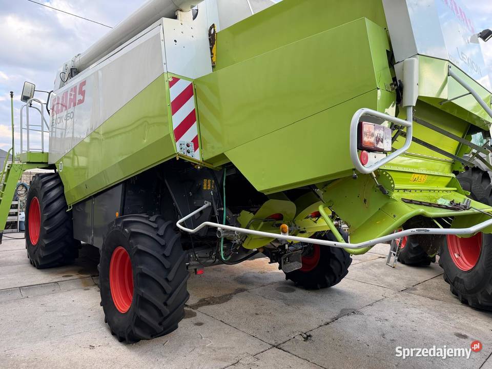 Kombajn zbożowy Claas Lexion 450 Evolution heder dolnośląskie Nowa Ruda
