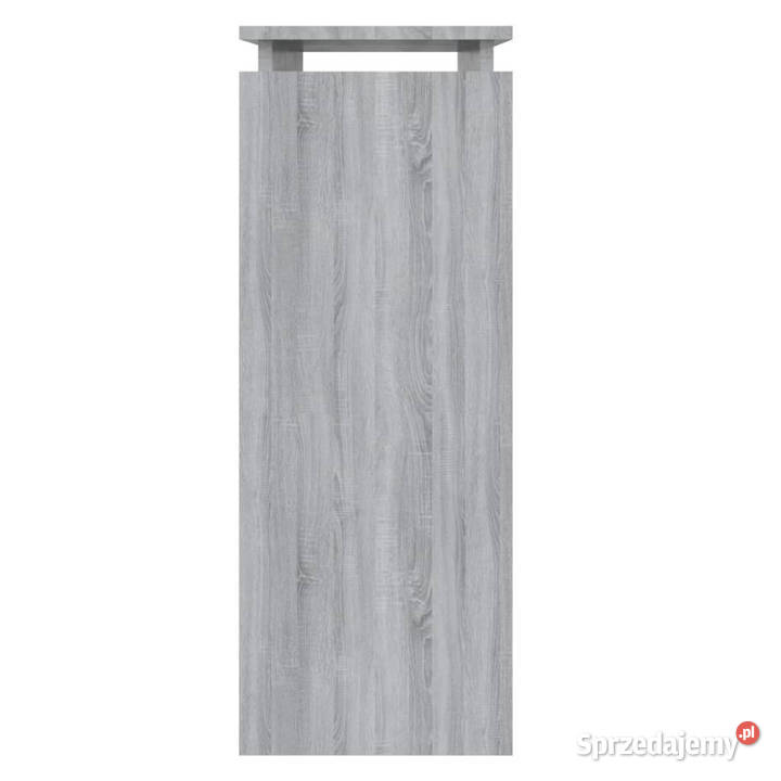 Stolik konsolowy szary dąb sonoma 80x30x80 mazowieckie