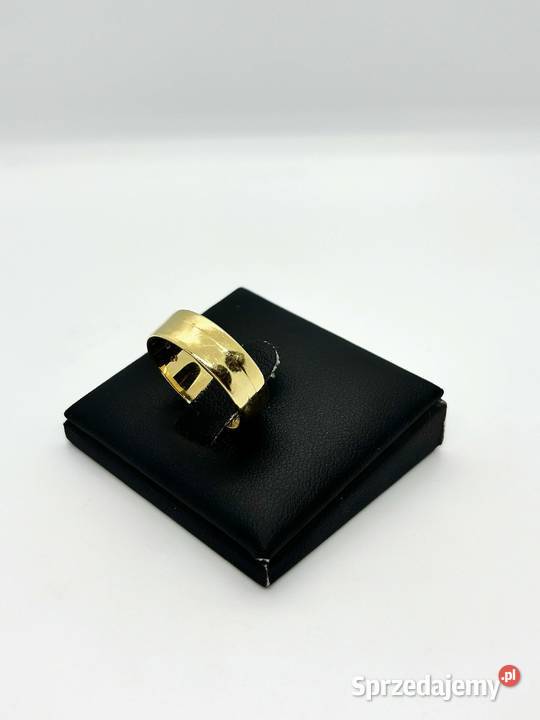 Złota obrączka pr 585 40g Rozmiar 15 ocechowana warmińsko-mazurskie Elbląg sprzedam