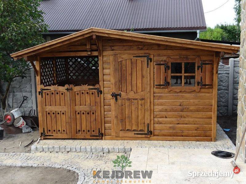 Domek drewniany na działkę rekreacyjny domek sprzedam